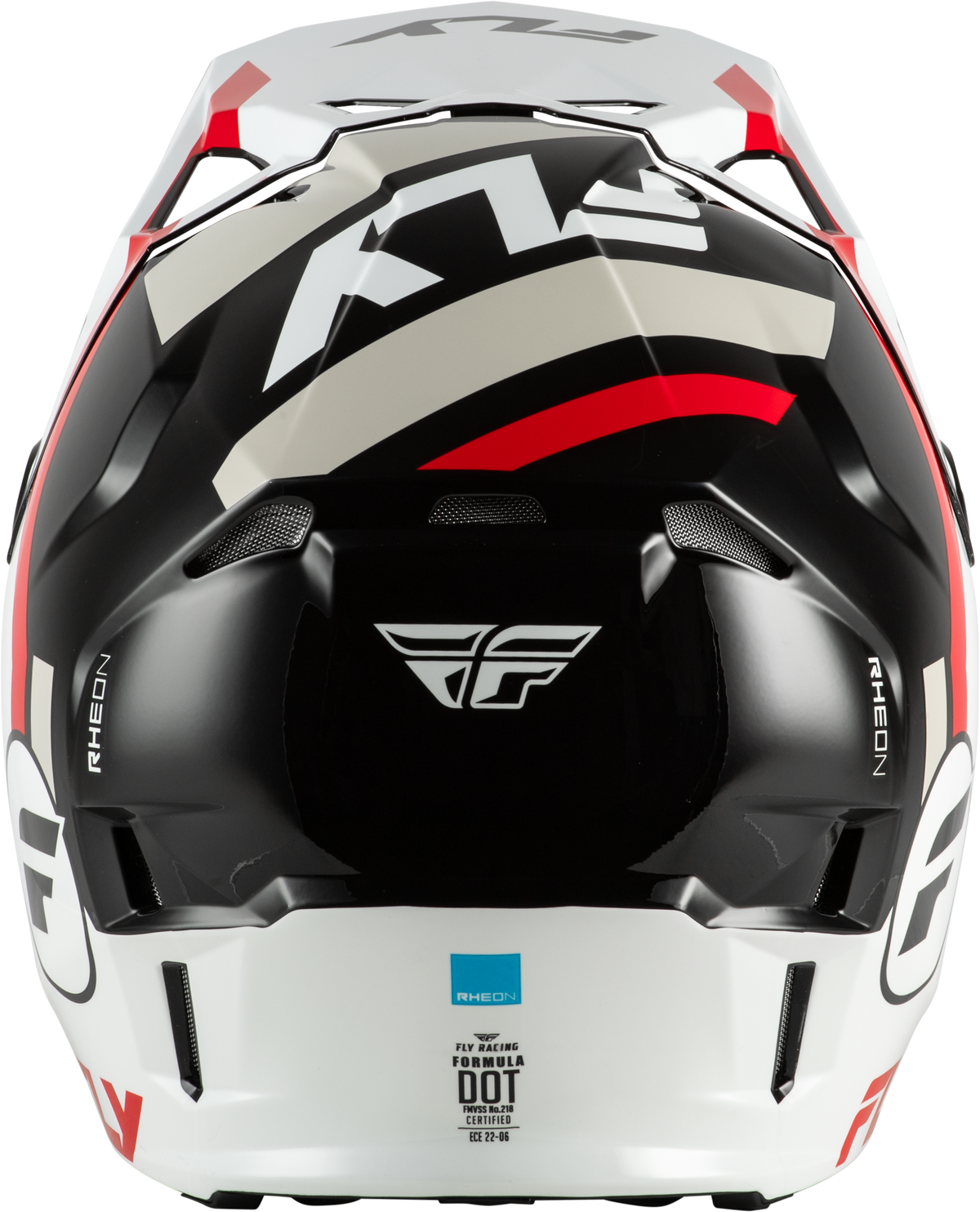 Fly Racing Formula CP Seal Helmet White/Black/RED SM (73-0041S)