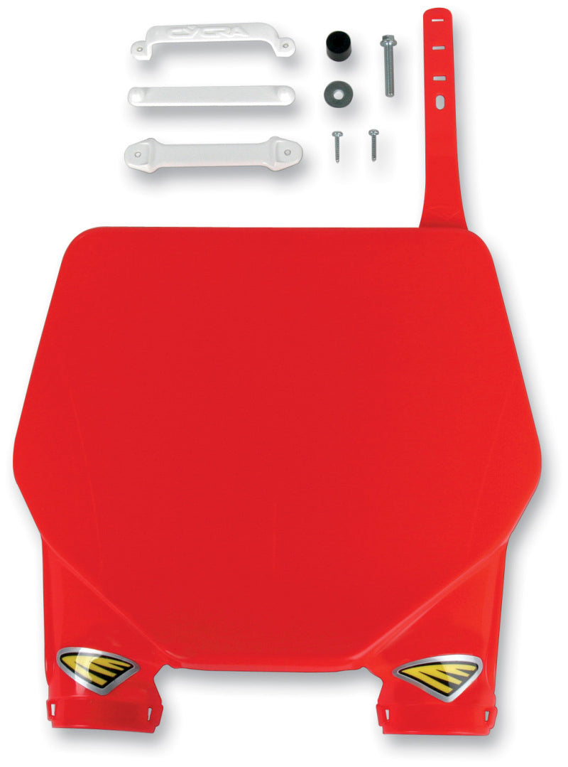 Cycra 08-09 Honda CRF250 / 2008 CRF450 Stadium Number Plate - Red (1CYC-1205-32)