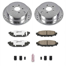 Load image into Gallery viewer, Power Stop 13-16 Subaru BRZ Rear Z26 Street Warrior Brake Kit