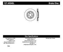 Cargar imagen en el visor de la galería, Rotor delantero izquierdo ranurado y perforado StopTech 00-09 S2000