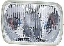 Cargar imagen en el visor de la galería, Hella Vision Plus 8in x 6in Sealed Beam Conversion Headlamp Kit (Legal in US for MOTORCYLCES ONLY)