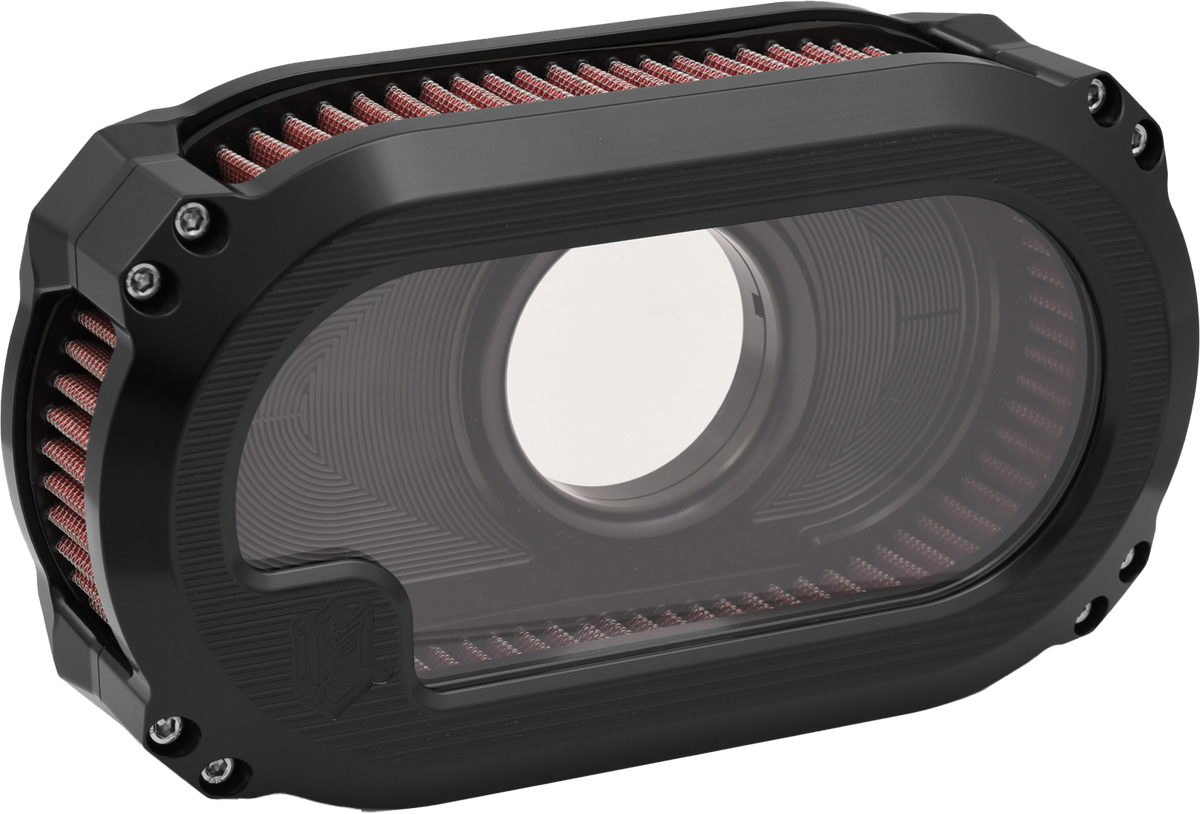 Kens Factory NL TC AIR Cleaner w/Glass Black w/Black (NXT-03B)