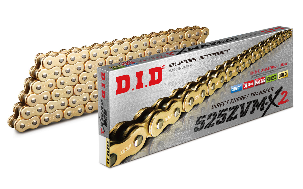 D.I.D Chain 525ZVM-X2 G&G-130ZB (525ZVMX2G130)