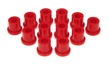 Cargar imagen en el visor de la galería, Prothane 79-83 Toyota Truck 2/4wd Rear Spring &amp; Shackle Bushings - Red