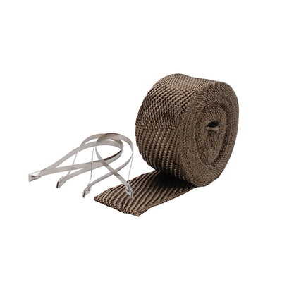 DEI Exhaust Wrap Kit 2in x 25ft Titanium — Universal Heat Protection