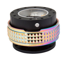 Cargar imagen en el visor de la galería, NRG Quick Release Kit - Pyramid Edition - Black Body / Neochrome Pyramid Ring