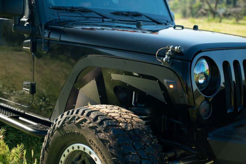 DV8 Offroad Fender Flare Deletes — Fits 2007-2018 Jeep Wrangler JK