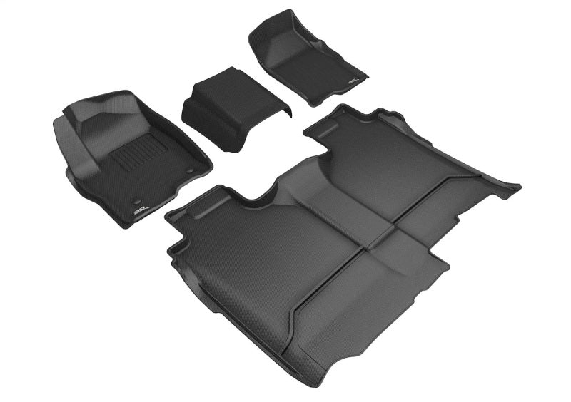 3D MAXpider 19-26 GMC Sierra Crew Cab Kagu Black Full Set