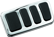 Load image into Gallery viewer, Kuryakyn ISO Brake Pedal Pad Longhorn Chrome