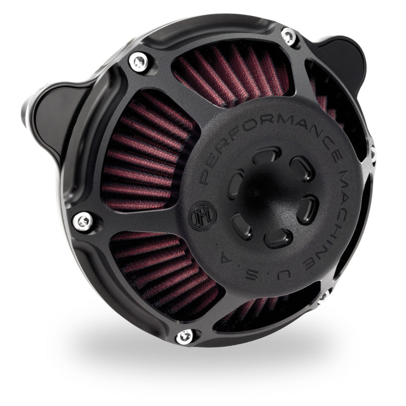 Performance Machine Max HP Air Cleaner - Black Ops — Fits Harley Davidson