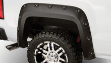 Cargar imagen en el visor de la galería, Bushwacker 07-13 GMC Sierra 1500 Fleetside Boss Pocket Style Flares 4pc 69.3in Bed - Black