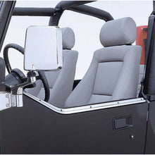 Cargar imagen en el visor de la galería, Rugged Ridge 87-95 Jeep Wrangler YJ Stainless Steel Half Door Retaining Channel