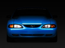 Cargar imagen en el visor de la galería, Raxiom 94-98 Mustang Axial Series Cobra Style Headlights- Black Housing (Clear Lens)