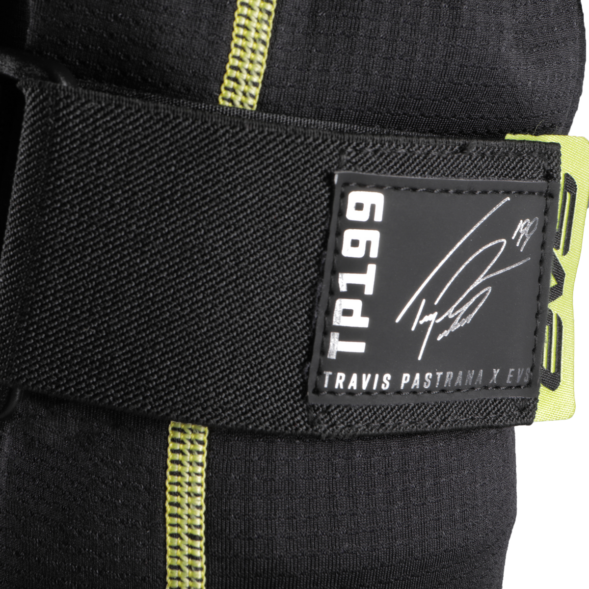 EVS TP199 Knee/Shin Guard Black/HI-VIS SM/MD (TP199K-BKHV-S/M)