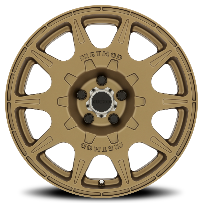 Method MR502 RALLY 17x8 +38mm 5x4.5 CB 67.1mm Method Bronze Wheel — Fits Various Vehicles