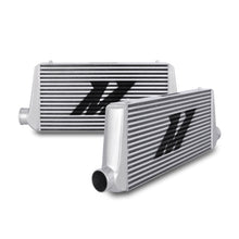 Cargar imagen en el visor de la galería, Mishimoto Universal Silver R Line Intercooler Overall Size: 31x12x4 Core Size: 24x12x4 Inlet / Outle