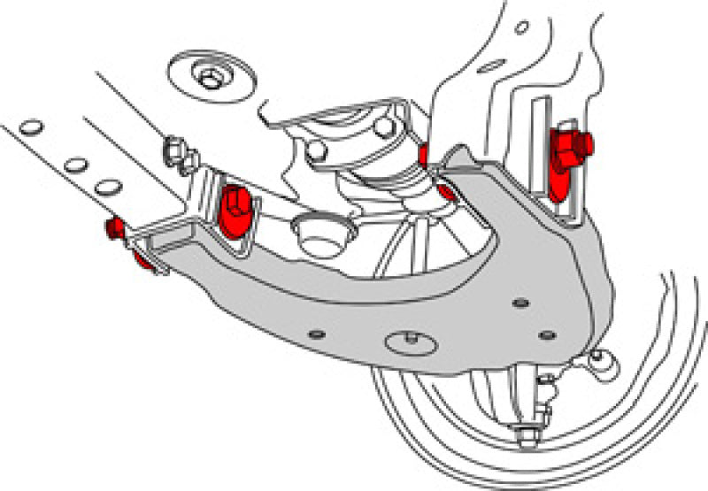 KIT DE PERNOS DE LEVA PARA TOYOTA DE SPC Performance (2)