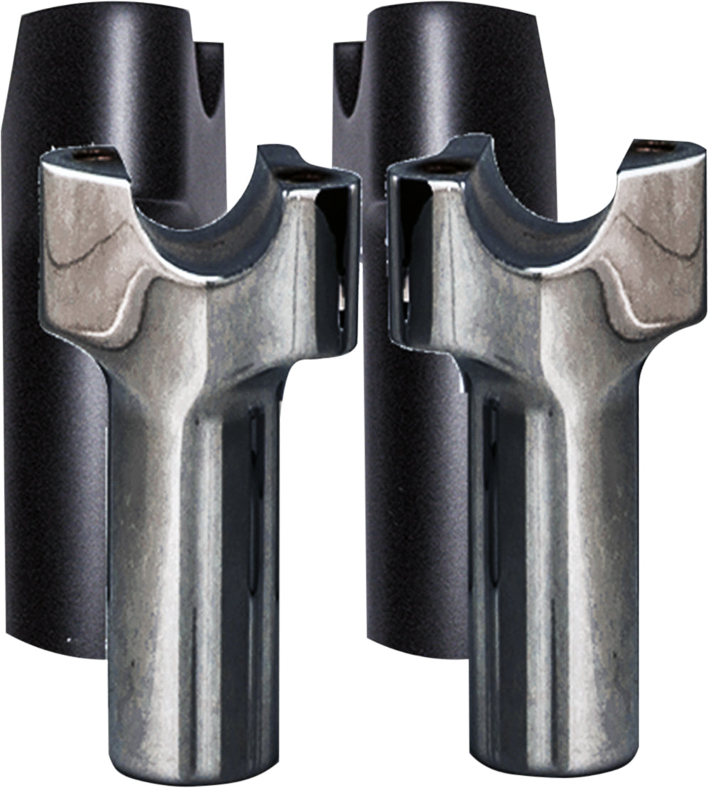 Wild 1 Chubby 3.5" Straight Risers Black (WO529B)