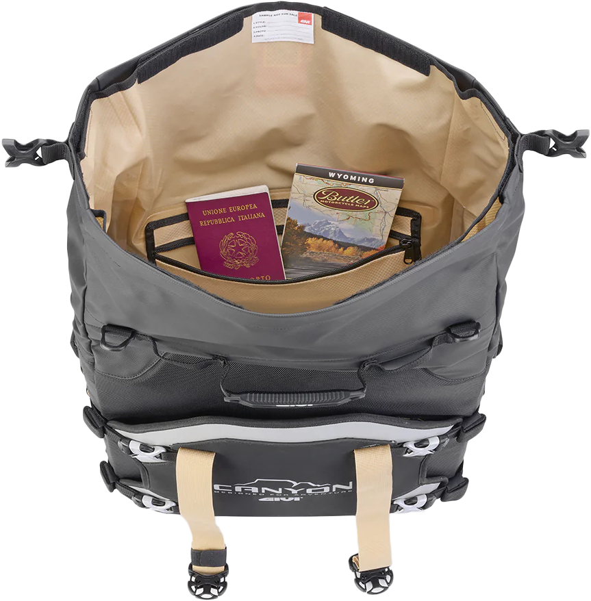 GIVI Canyon ADV Saddlebags 35L EA Black (GRT709B)