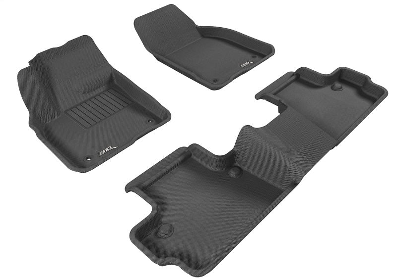 3D MAXpider 07-13 Volvo C30 Kagu Black Full Set