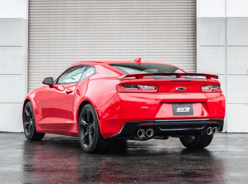 Borla ATAK Cat-Back Exhaust Dual Split Rear — Fits 2016-2023 Chevy Camaro SS