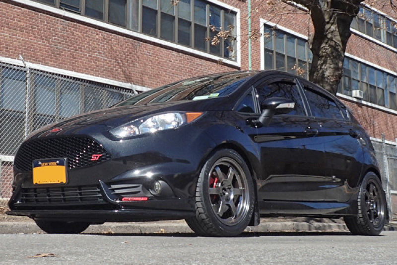 Rally Armor 13-19 USDM Ford Fiesta ST Black UR Mud Flap w/ Red Logo