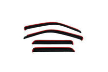 Cargar imagen en el visor de la galería, AVS 98-01 GMC Envoy Ventvisor In-Channel Front &amp; Rear Window Deflectors 4pc - Smoke