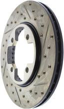 Cargar imagen en el visor de la galería, StopTech Slotted &amp; Drilled Sport Brake Rotor