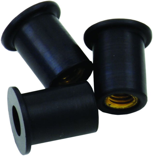 BOLT Windscreen Fasteners M5 Rubber Well NUT 50/PK (WSF-NUT-50)
