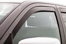 Cargar imagen en el visor de la galería, Deflectores de ventana en canal con ventilación para cabina cuádruple Dodge RAM 1500 AVS 09-18, 4 piezas, color negro mate