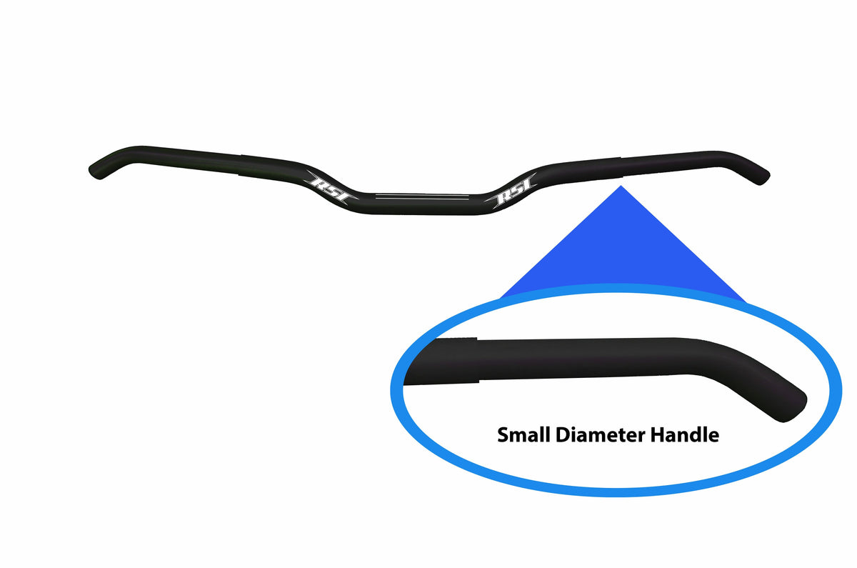 RSI Slim JIM Narrow Handlebar Black (T8-10R-N-SJ-BLK)