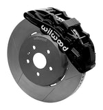 Wilwood SX6R Front Brake Kit 15in Lug Drive Slotted Black w/ Lines 10-14 Chevrolet Camaro SS