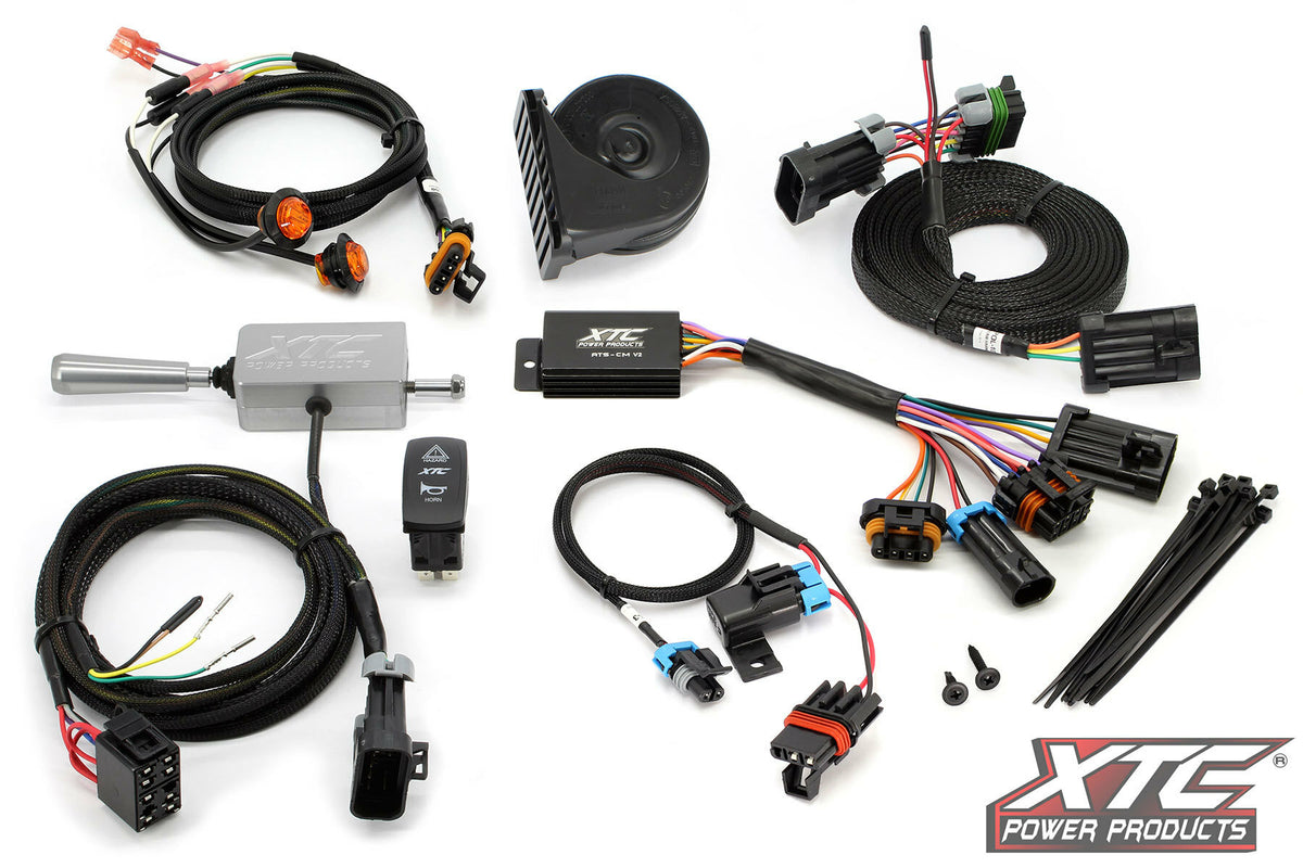 XTC Power Products ATS KIT w/Billet Column Lever (ATS-L-POL-M10)