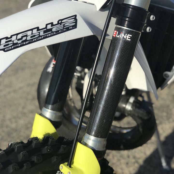 E-Line Accessories Carbon Fiber Fork Guards UNI (FG01)