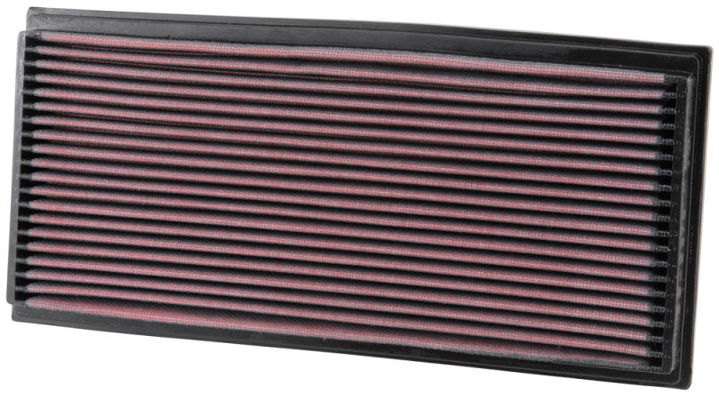 K&N High-Flow Drop-In Air Filter — Fits 1990-2000 Mercedes-Benz E/S/SL Class V8