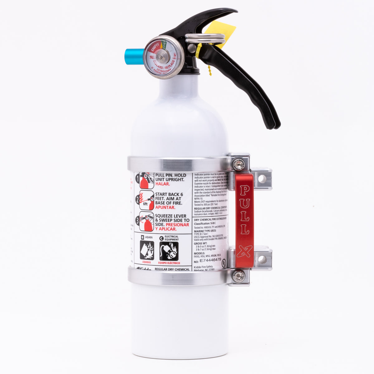 AXIA Quick Release Mount Silver w/2 LB. Kidde Extinguisher (MODFMK-C)