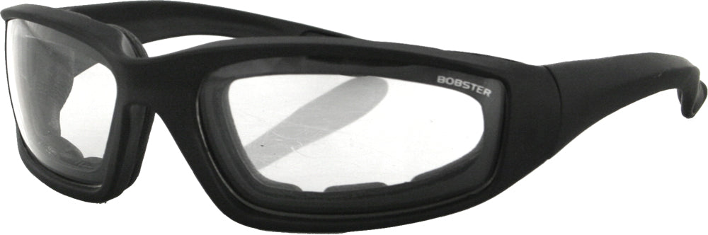 Bobster Foamerz Sunglasses 2 Black w/Clear Lens (ES214C)