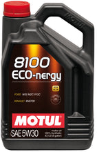 Cargar imagen en el visor de la galería, Motul 5L Synthetic Engine Oil 8100 5W30 ECO-NERGY - Ford 913C