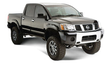 Cargar imagen en el visor de la galería, Bushwacker 04-15 Nissan Titan Pocket Style Flares 4pc 67.1/78.9/84/96in - Black