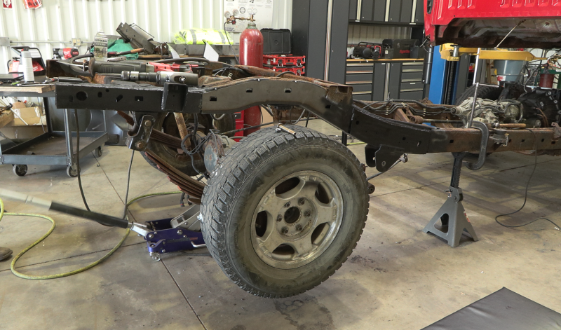 Rust Buster 2004-2012 Chevy Colorado & GMC Canyon Rear ward Leaf Spring Mount - Left