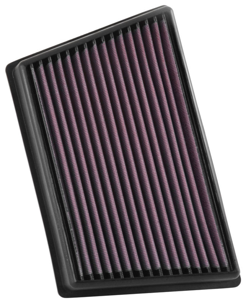 K&N 33-3073 Replacement Drop-In Air Filter — Fits 2015-2026 Land Rover Discovery Sport, 2018-2024 Jaguar E-Pace, 2015-2026 Range Rover Evoque
