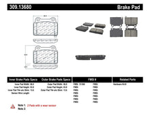 Cargar imagen en el visor de la galería, StopTech Performance 08+ Mitsubishi Evolution X Rear Brake Pads