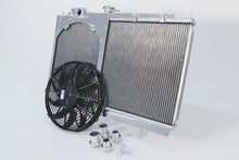 Load image into Gallery viewer, CSF 96-07 Mitsubishi Evo 4/5/6/7/8/9 Full-Slim Radiator w/12in Fan &amp; Shroud/-16AN &amp; Slip On Fitting