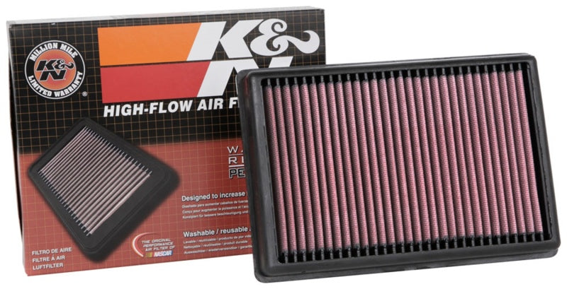 K&N Replacement Drop-In Air Filter — Fits 2019 Ford Transit L3-1.0L F/I
