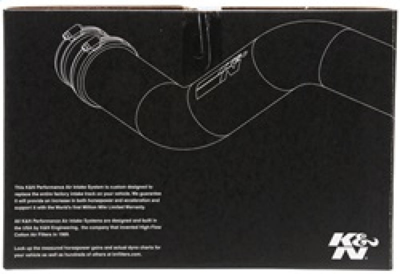 K&N 57-1537 Performance Air Intake Kit — Fits 2002-2010 Dodge Ram 1500 V6-3.7L