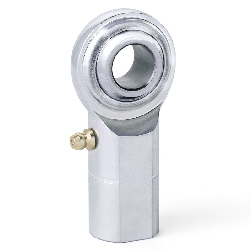 QA1 C Series 2-Pc Rod End - Female/Right Hand - 8mm Bore x M8x1.25 w/Zerk - Carbon Steel