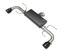 Cargar imagen en el visor de la galería, aFe Takeda 17-21 Mazda CX-5 2.5L (t) 2.5in. SS Axle-Back Exhaust System w/Black Tips