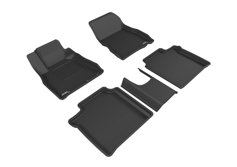 3D MAXpider 14-19 Nissan Versa Note Kagu Black Full Set