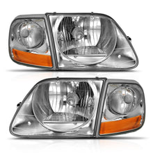 Cargar imagen en el visor de la galería, ANZO 1997-2003 Ford F-150 Crystal Headlight G2 Clear With Parking Light