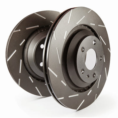 EBC USR Slotted Rear Brake Rotors — Fits 2021-2023 Ram 1500 TRX